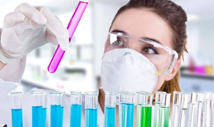 análise da presenza de parasitos no corpo